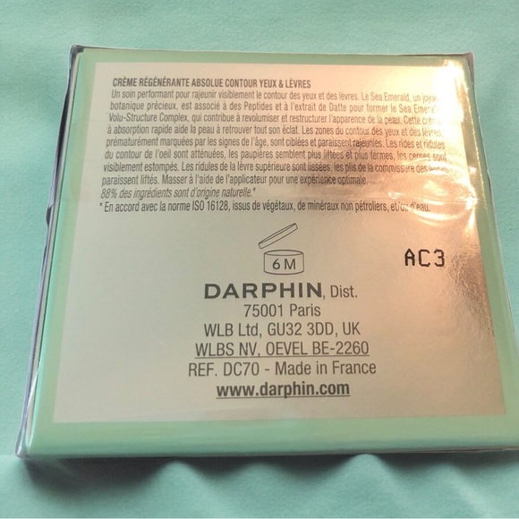 Darphin Paris STIMULSKIN PLUS Absolute Renewal Eye & Lip Contour Cream 15ml - Picture 2 of 4